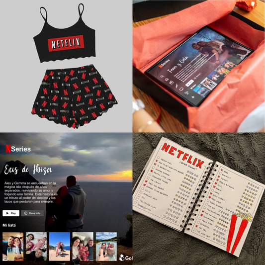 9 ideas de Regalos para los Amantes de Netflix: Cajas, Cuadros y más